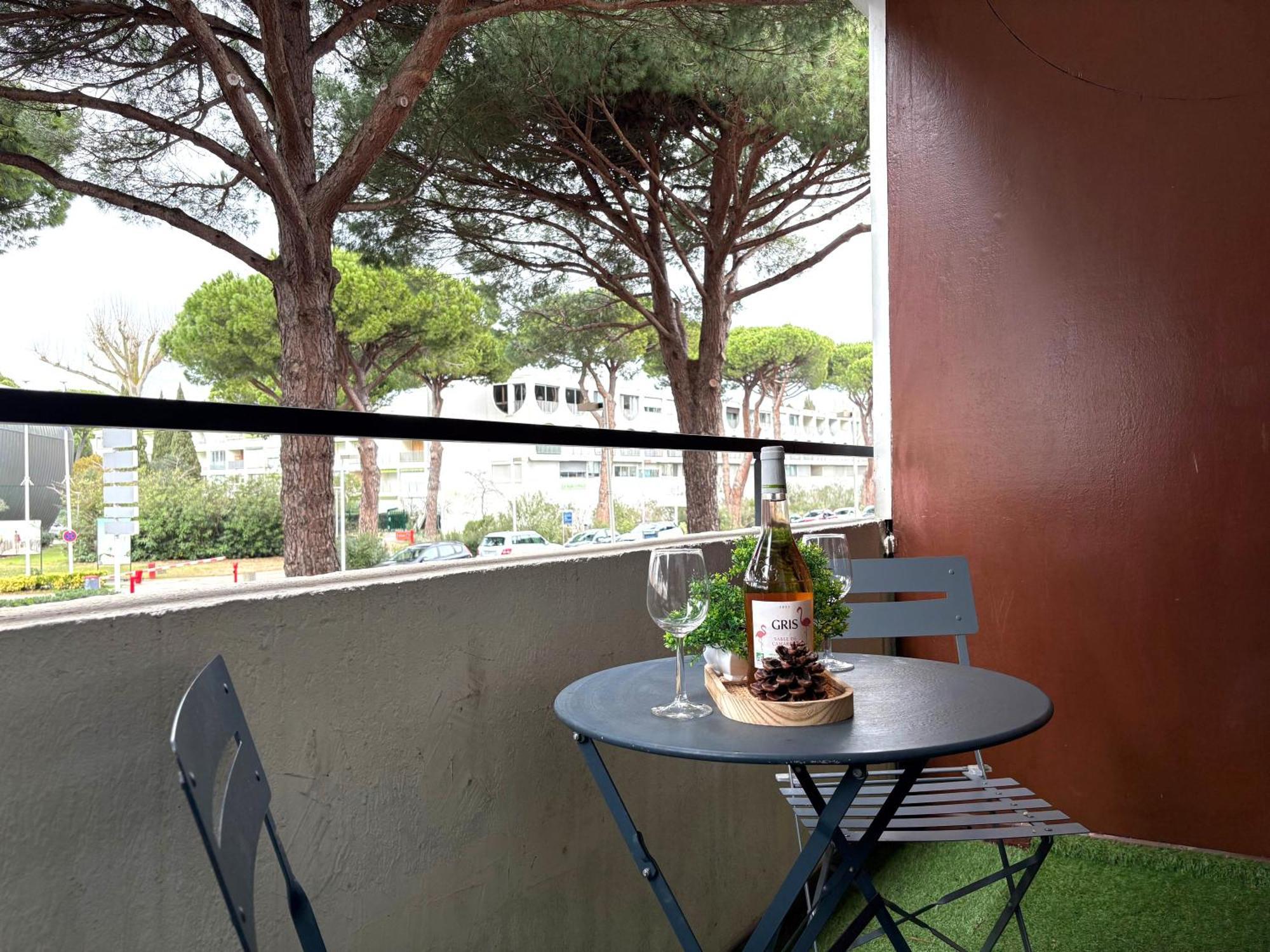 L'Amazone Studio Plein Centre Plages A 2Min Clim Wifi Sur Le Port - Top Prosconciergerie- La Grande-Motte Esterno foto