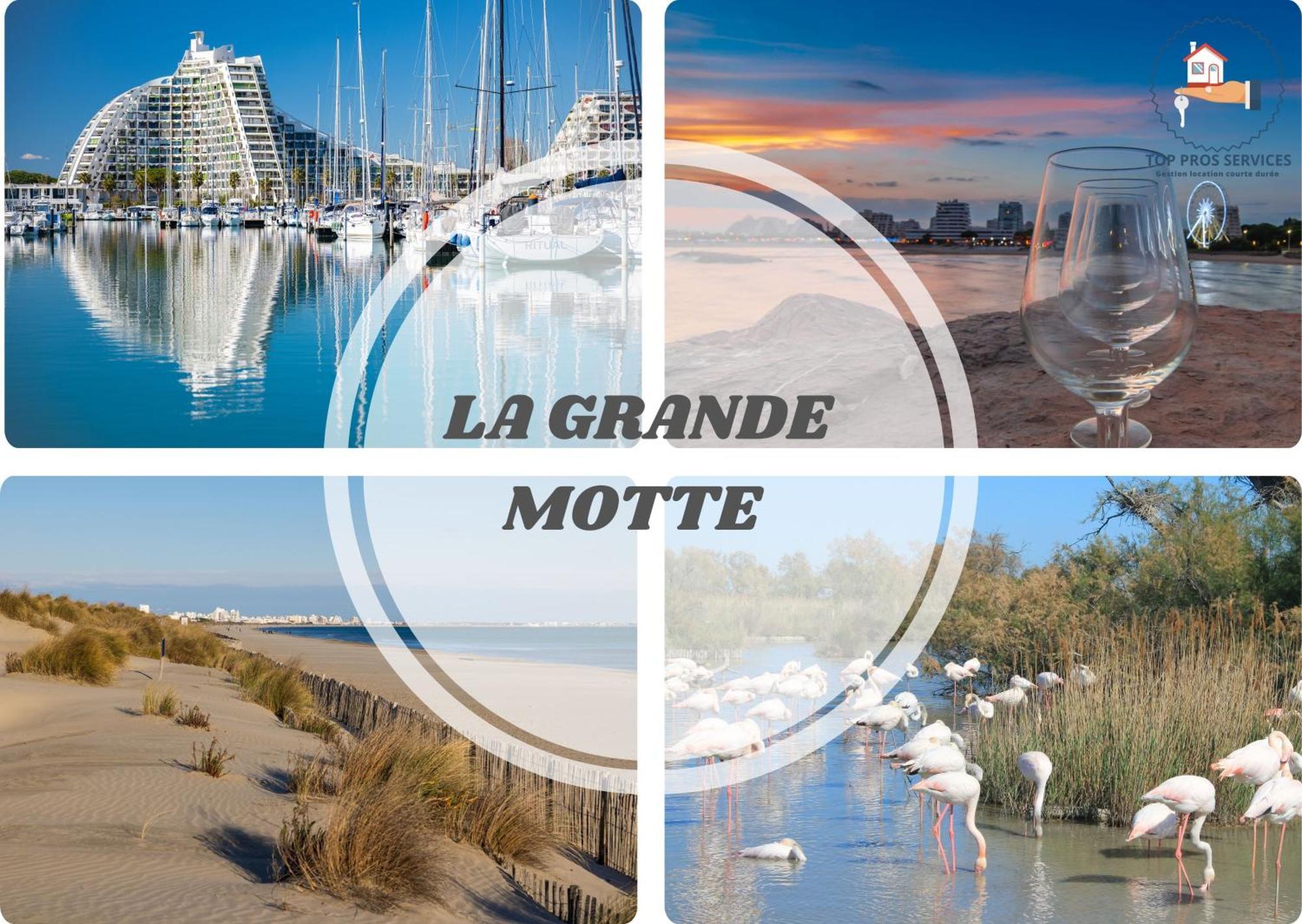 L'Amazone Studio Plein Centre Plages A 2Min Clim Wifi Sur Le Port - Top Prosconciergerie- La Grande-Motte Esterno foto